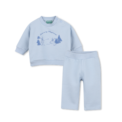 Cardigan and trouser set KENZO KIDS BOY