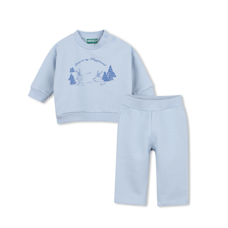Cardigan and trouser set KENZO KIDS 
                        BOY