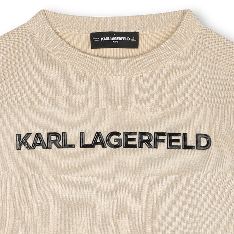 Knitted sweater KARL LAGERFELD KIDS 
                    GIRL