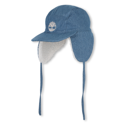 Fleece-lined denim hat TIMBERLAND BOY