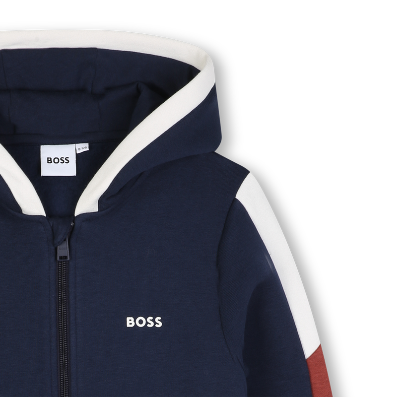 Hooded cardigan BOSS 
                        BOY