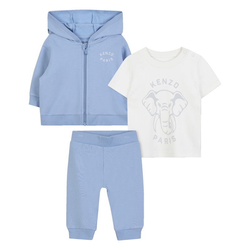 T-shirt + cardigan + pants set KENZO KIDS 
                    UNISEX