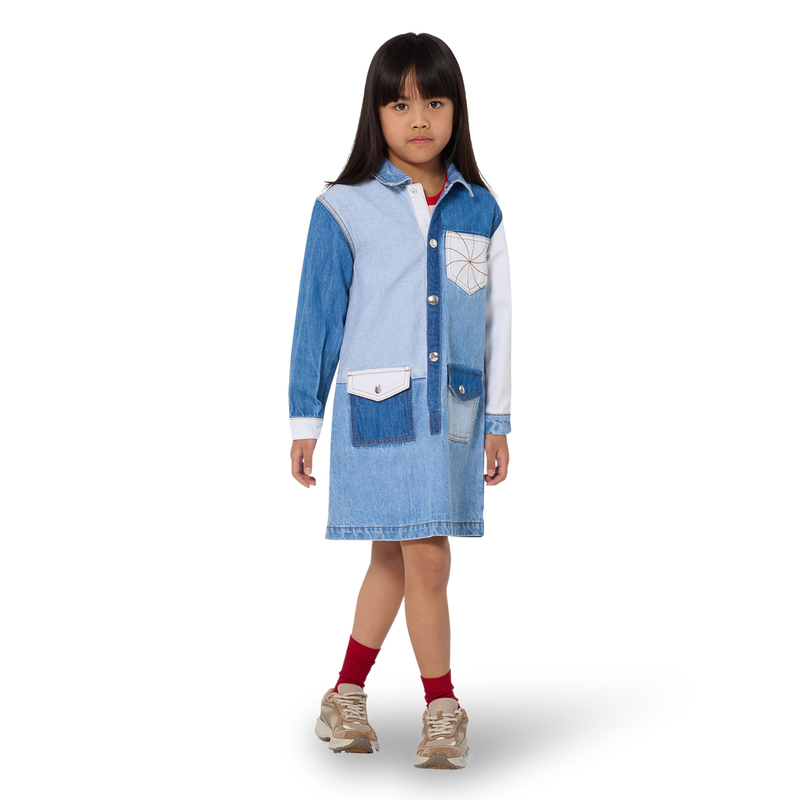 Denim dress KIDS AROUND 
                        GIRL