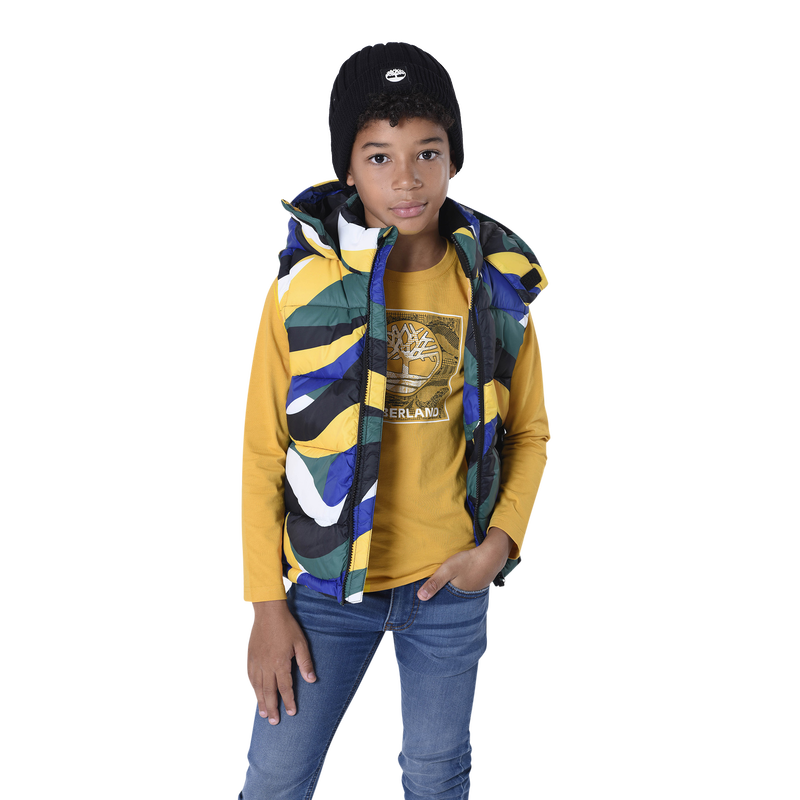 Hooded water-repellent parka TIMBERLAND 
                    BOY