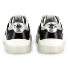 Lace-up sneakers with badge KARL LAGERFELD KIDS 
                    GIRL