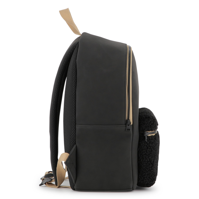 Coated textile backpack HUGO 
                        BOY