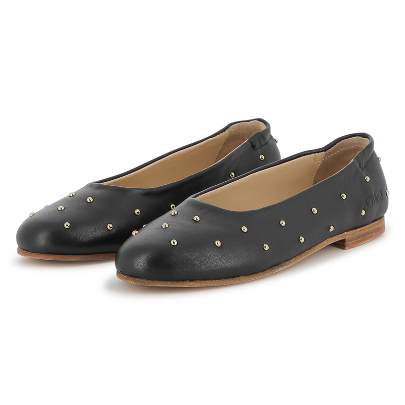 Sheepskin ballerinas CHLOE 
                        GIRL