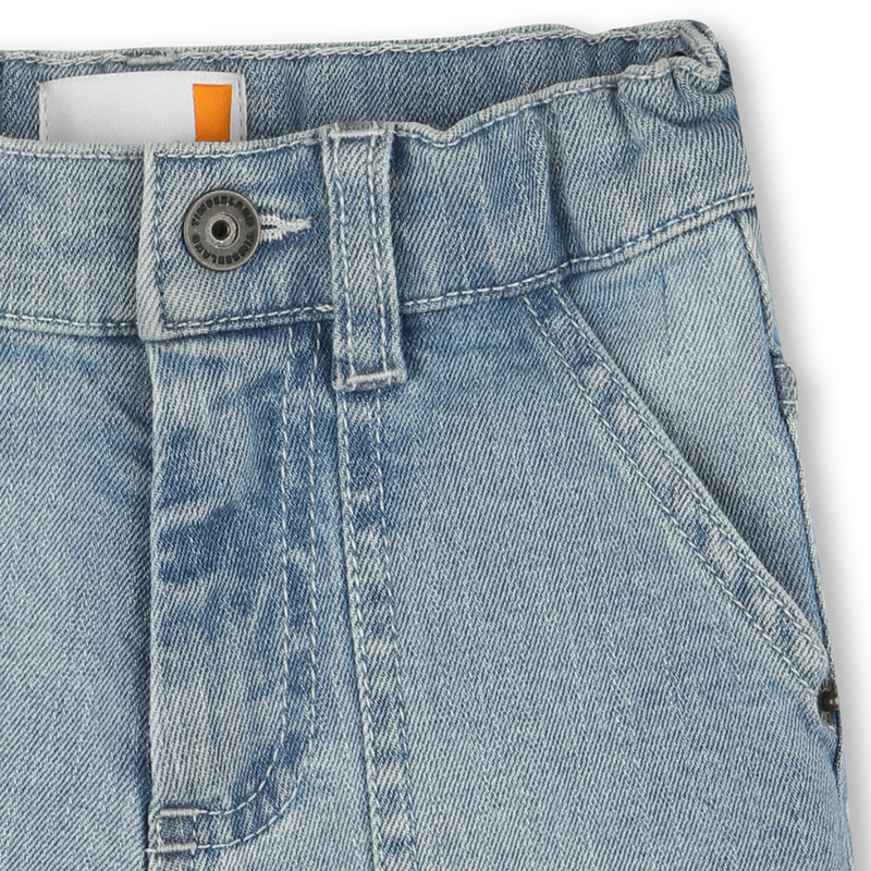 Stretch denim shorts TIMBERLAND 
                        BOY