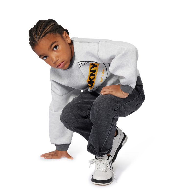 Reversible sweatshirt DKNY 
                    BOY