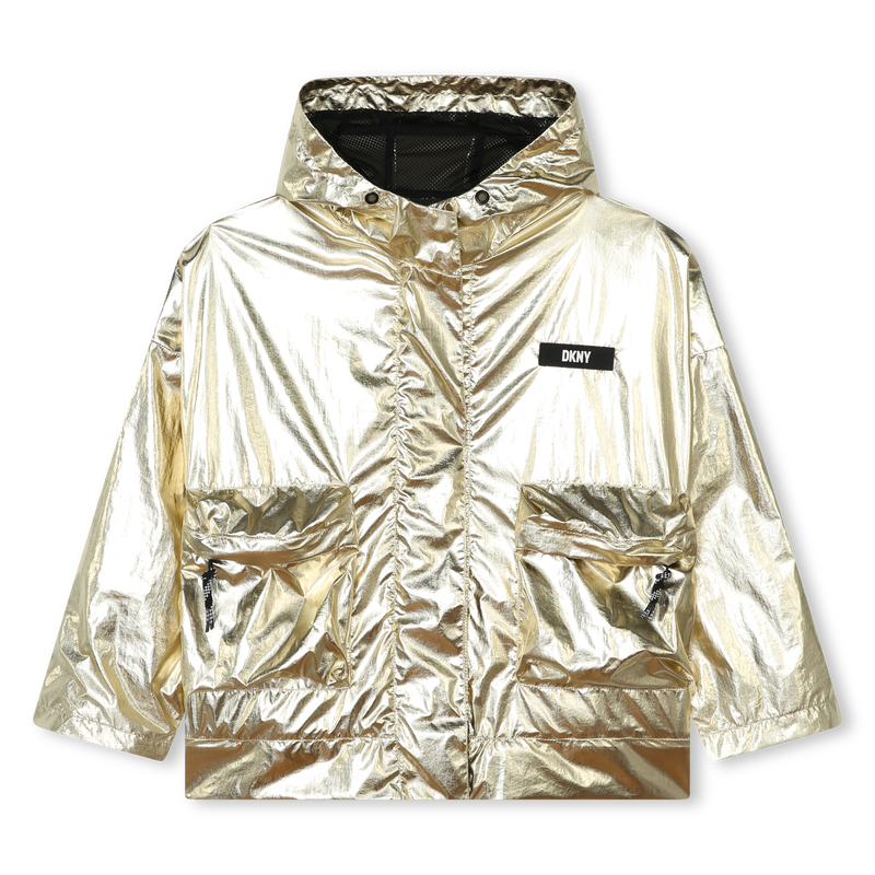 Dkny metallic jacket outlet