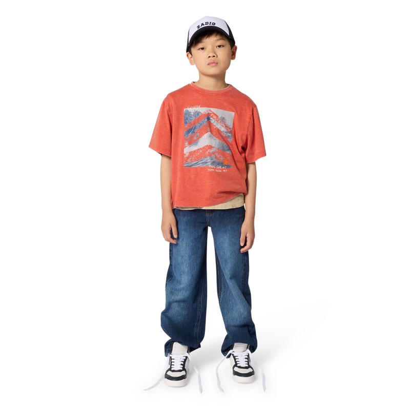 WIDE-LEG DENIM PANTS ZADIG & VOLTAIRE 
                        BOY