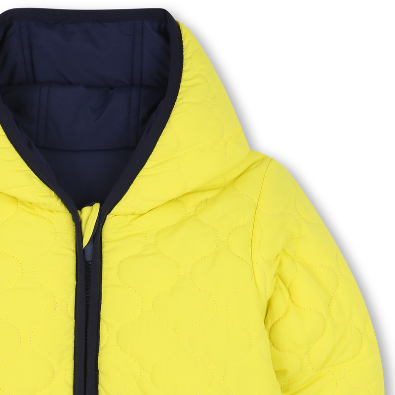 Reversible down jacket with warm hood TIMBERLAND 
                    BOY
