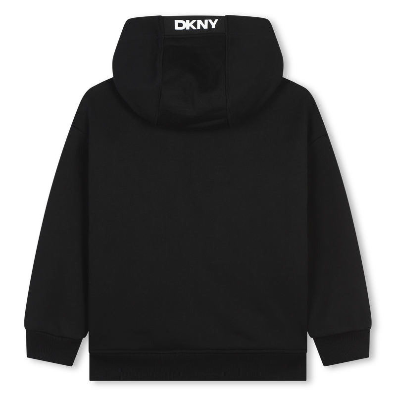 Zipped Jersey Sweatshirt DKNY 
                    UNISEX