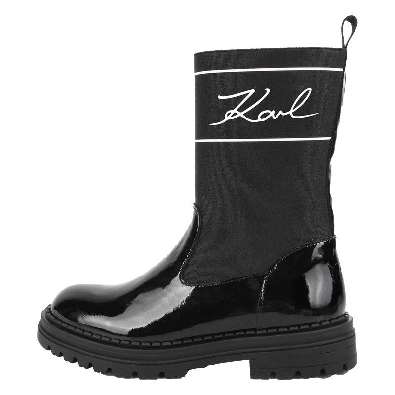 Boots discount karl lagerfeld
