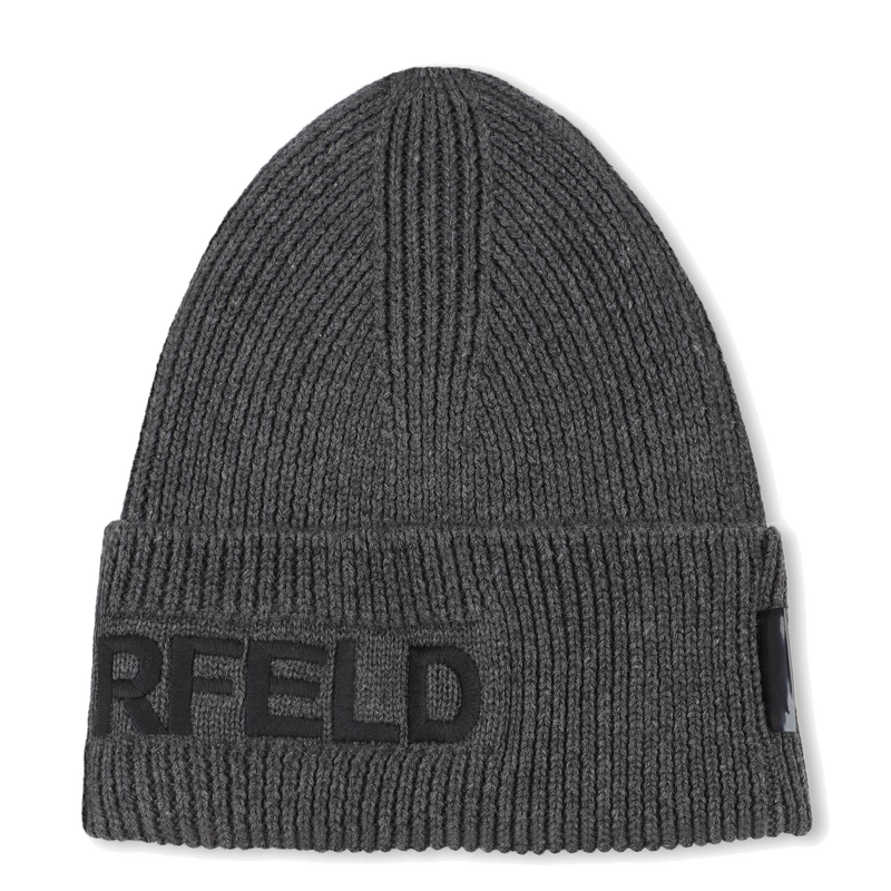 Knitted hat + neck warmer set KARL LAGERFELD KIDS 
                        BOY