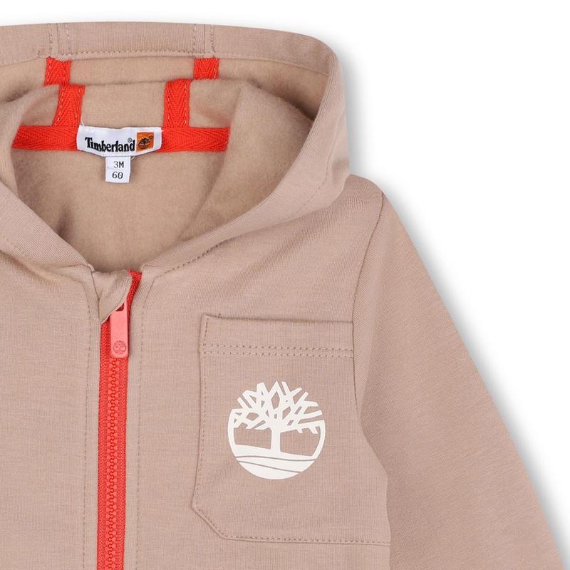 Hooded Zipped Sweatshirt TIMBERLAND 
                    BOY