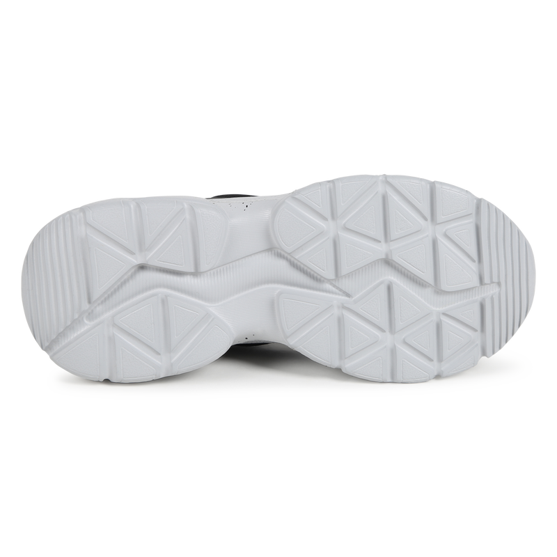 Multi-Texture Lace-Up Sneakers HUGO 
                        BOY