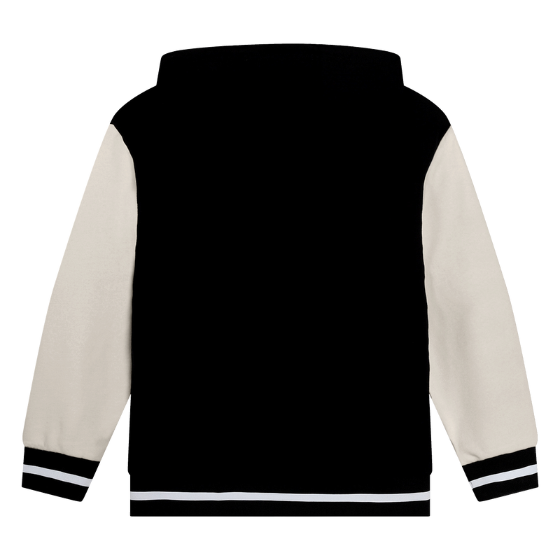 Hooded fleece cardigan DKNY 
                    BOY