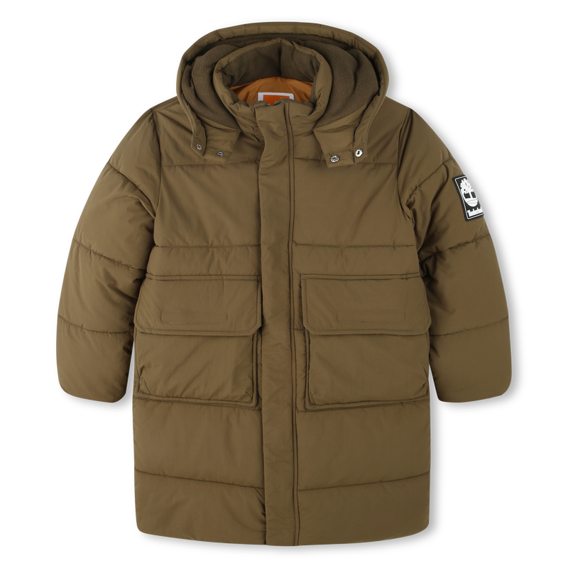 Hooded Water-Repellent Parka