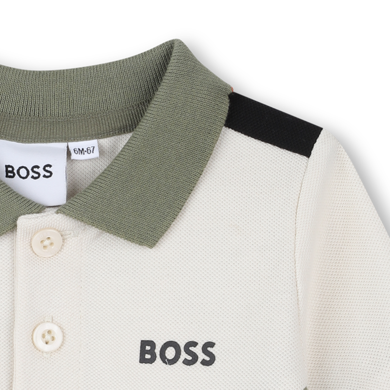 Short-sleeved polo shirt BOSS 
                    BOY
