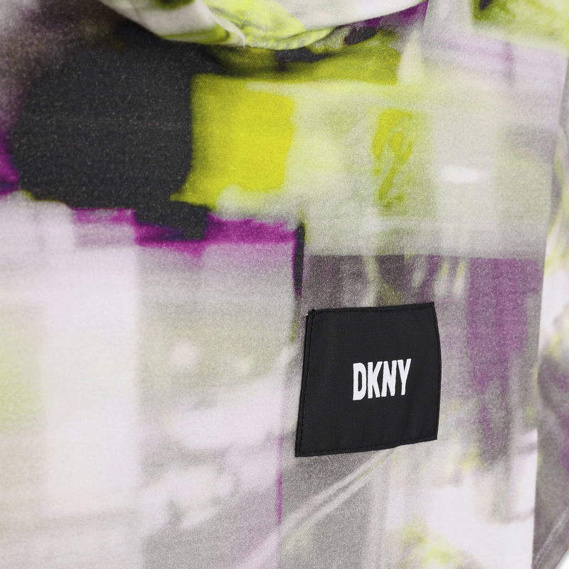 Hooded cotton T-shirt DKNY 
                    GIRL