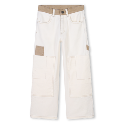 Adjustable twill trousers TIMBERLAND BOY