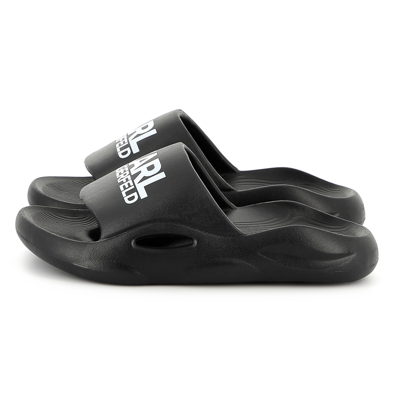 Sliders with logo KARL LAGERFELD KIDS 
                        BOY