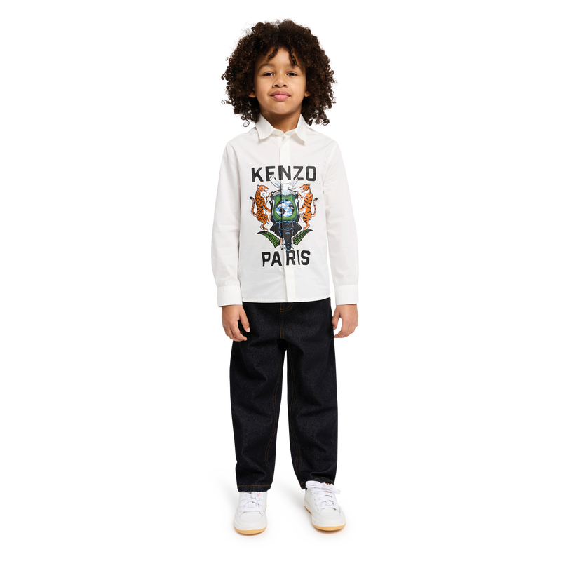 Poplin Shirt KENZO KIDS 
                    BOY