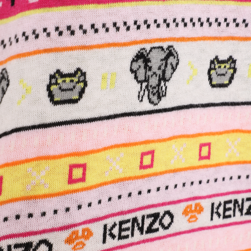 Jacquard sweater dress KENZO KIDS 
                    GIRL