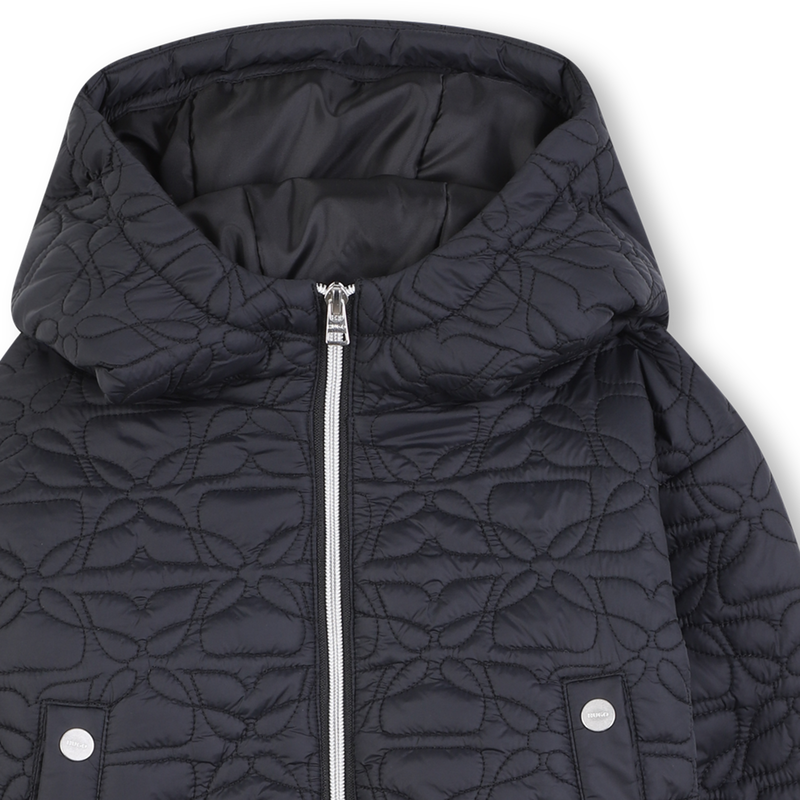 Hooded down jacket HUGO 
                        GIRL