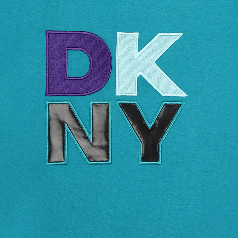 Short-Sleeved Cotton T-Shirt DKNY 
                    BOY