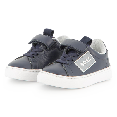 Cowhide leather sneakers BOSS BOY