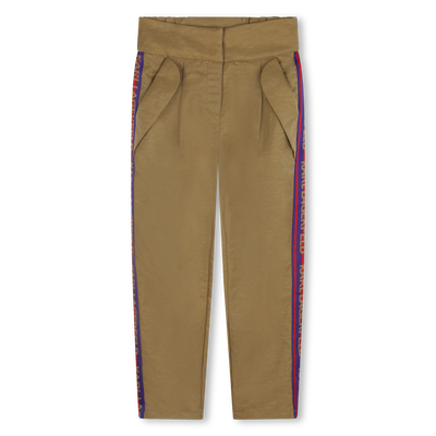 Striped Side Trousers KARL LAGERFELD KIDS GIRL