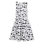 Printed cotton dress DKNY 
                    GIRL