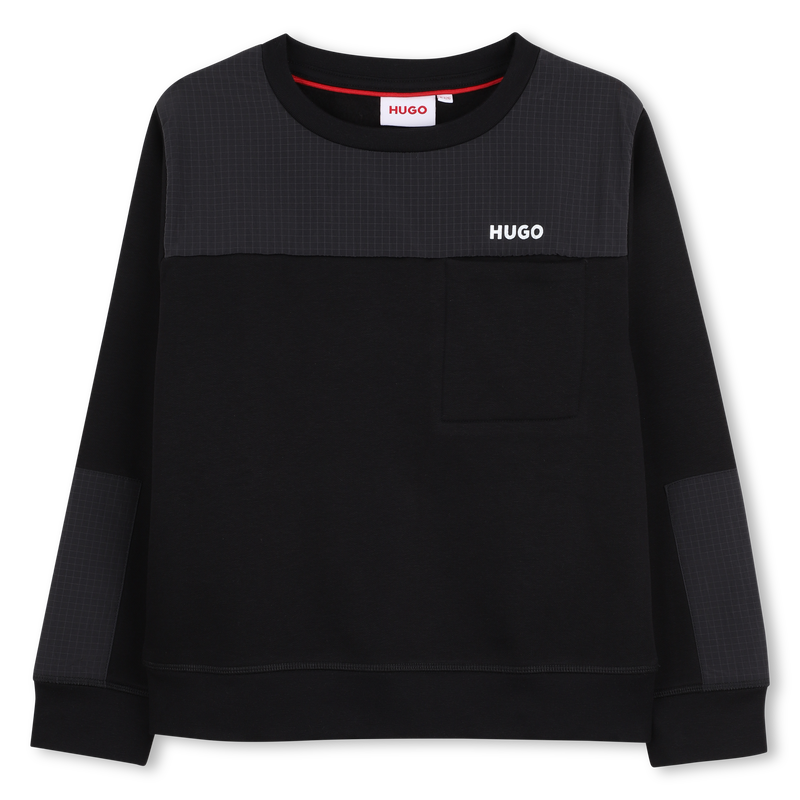Round neck sweatshirt HUGO 
                    BOY