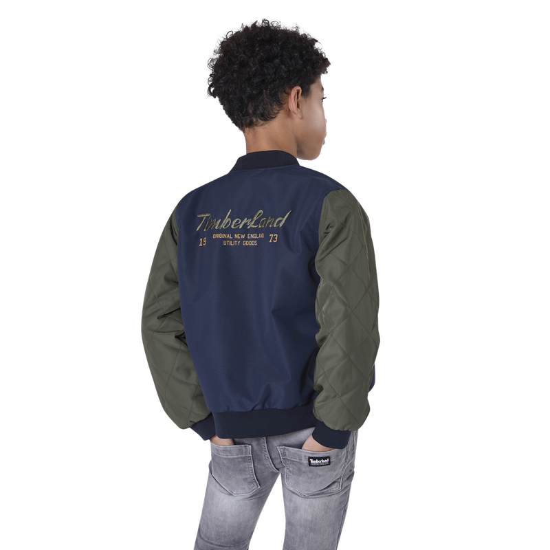 Timberland Boys Logo Bomber Jacket