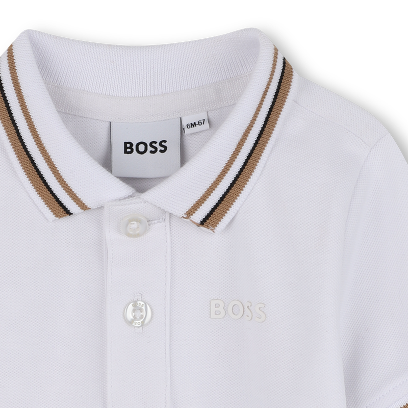 Short-sleeved polo shirt BOSS 
                    BOY