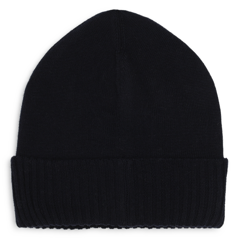 Knitted Fold-Up Beanie BOSS 
                    BOY