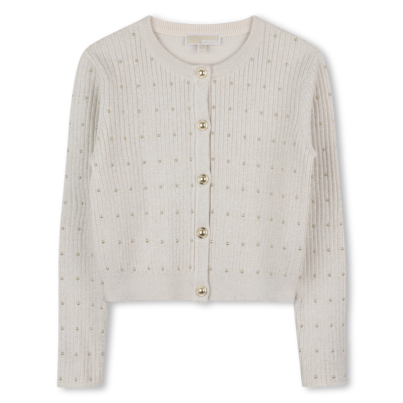 Knit cardigan MICHAEL KORS 
                    GIRL