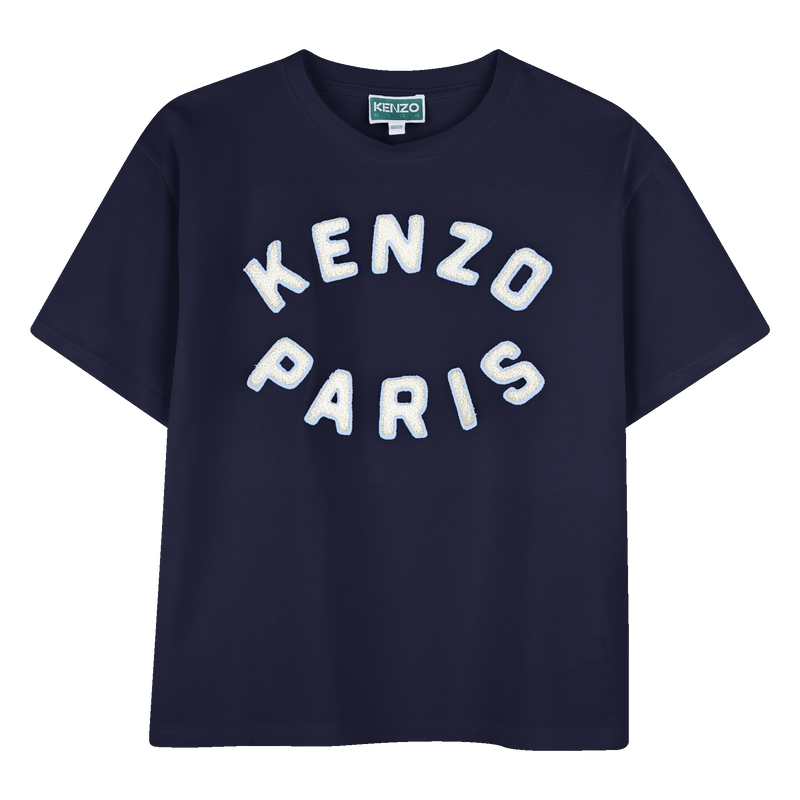 Short-sleeved cotton T-shirt KENZO KIDS 
                        UNISEX