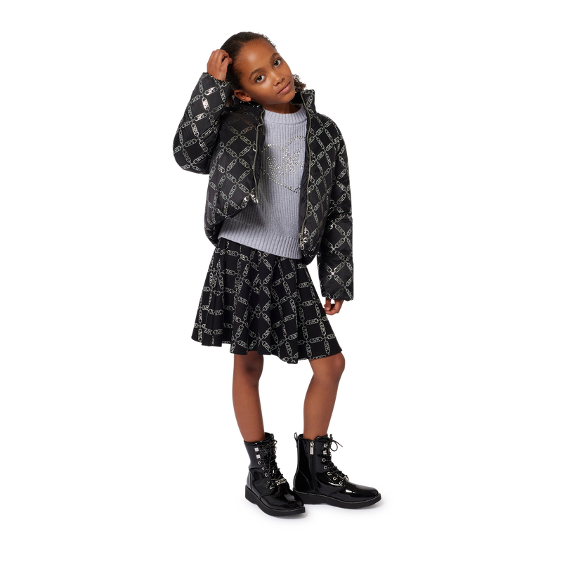 Printed Skater Skirt MICHAEL KORS 
                        GIRL