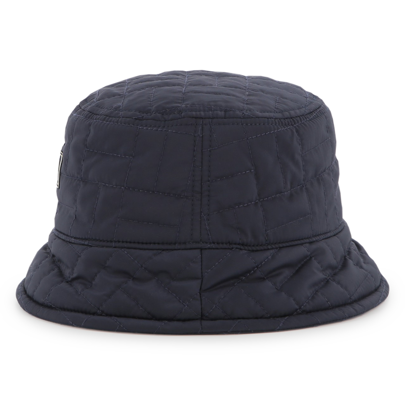 Polyester bucket hat with quilting KENZO KIDS 
                        UNISEX