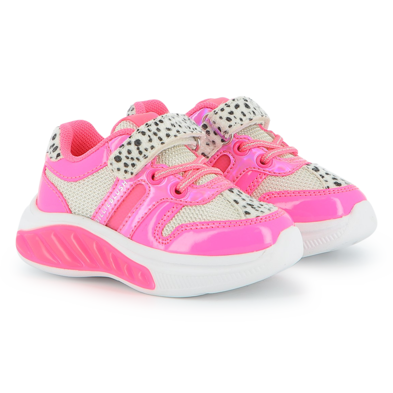 Sneakers in patent imitation BILLIEBLUSH 
                        GIRL