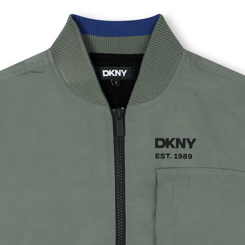 Jacket with zip closure DKNY 
                    BOY