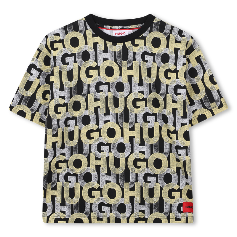 All-over print T-shirt HUGO 
                    BOY