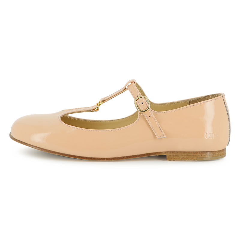 Cowhide ballerinas CHLOE 
                    GIRL