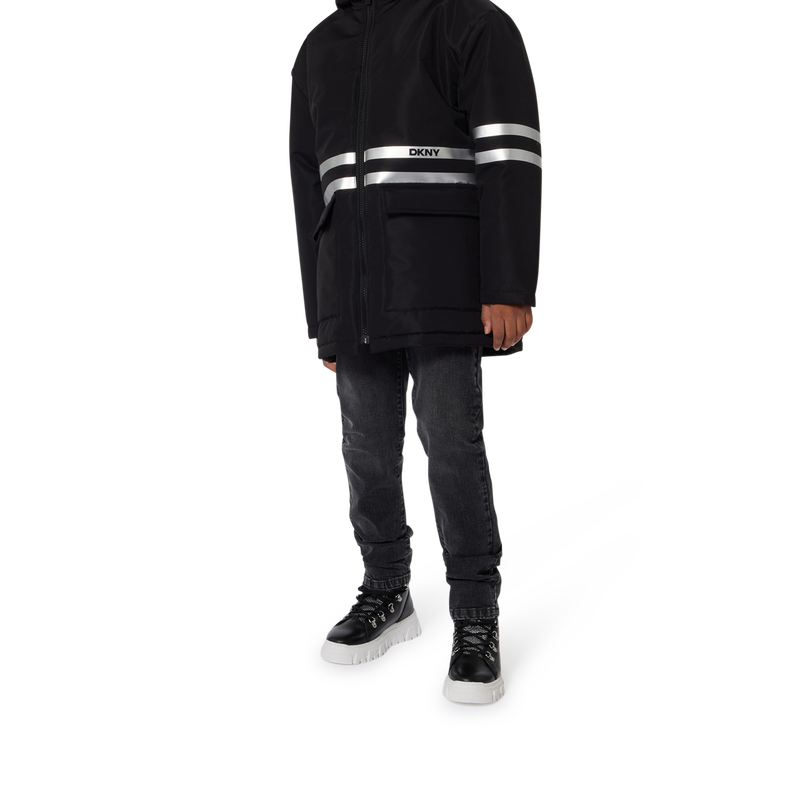 Water-Repellent Hooded Parka DKNY 
                        UNISEX