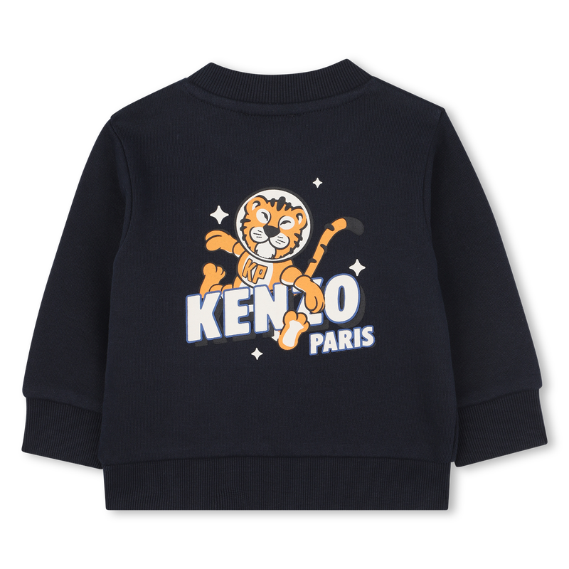 KENZO KIDS Brushed fleece sweatshirt for BOY | Kids around