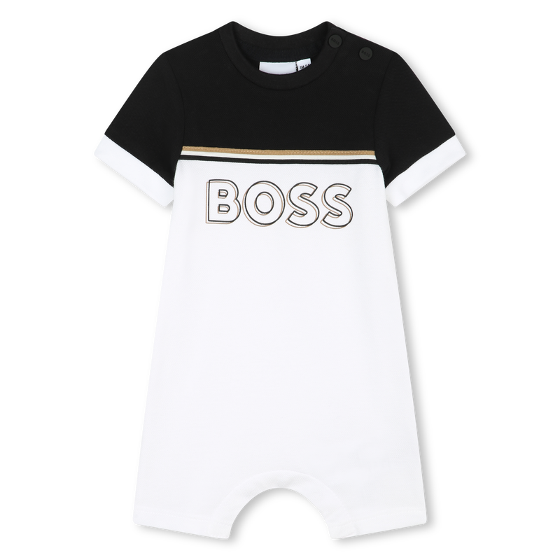Cotton playsuit BOSS 
                    BOY