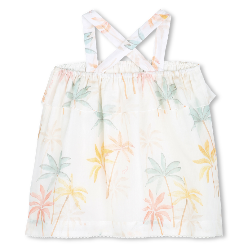 Strappy printed dress CHLOE 
                    GIRL
